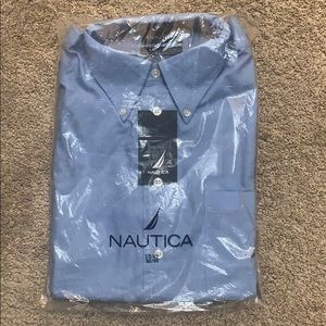 Nautica Vintage Oxford Button Down 15 1/2, 32/33